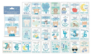 30 Baby Boy Memorable Moments Cards
