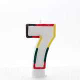 Rainbow Number Candles in 0-9