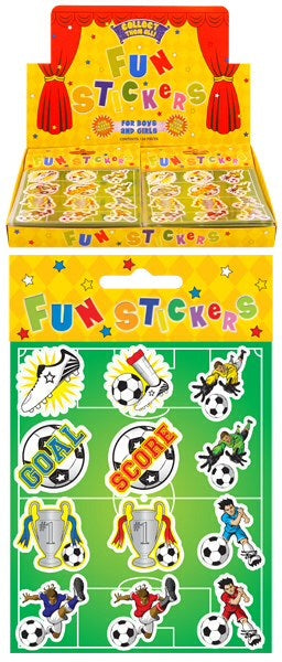 Football Stickers (1 Sheet In A Sealed Packet)