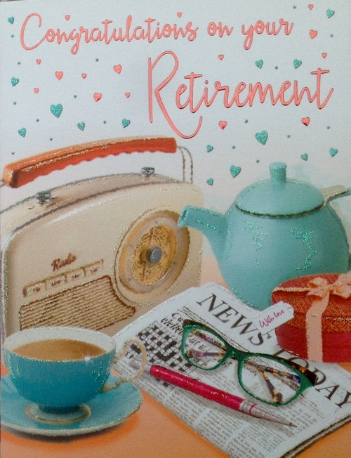 Congratulations On Your Retirement Greeting Card
