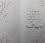 Thinking of You With Sympathy Greeting Card
