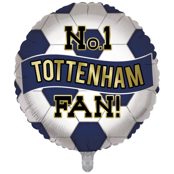 No. 1 Tottenham Fan Helium Filled Foil Balloon