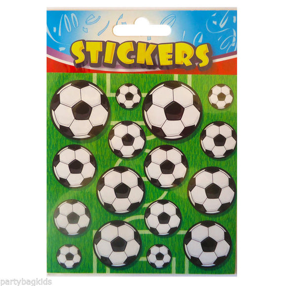 Football Stickers - 1 Sheet In A Sealed Packet