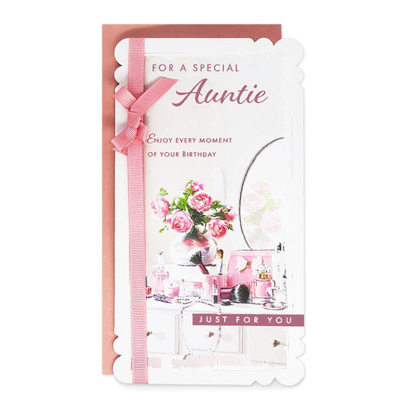 For A Special Auntie Birthday Greeting Card
