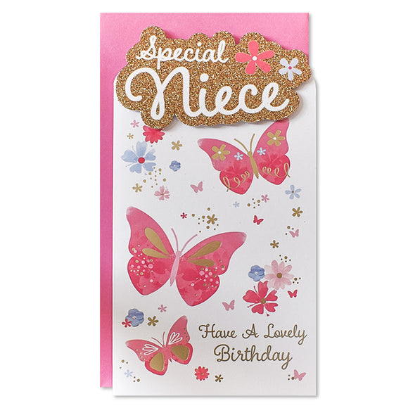 Special Niece Birthday Greeting Card