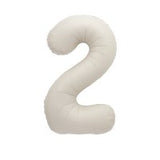 Nude Matte Number Supershape Helium Filled Foil Balloon