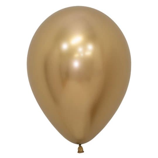 Reflex Gold Latex Balloon (Sold loose)
