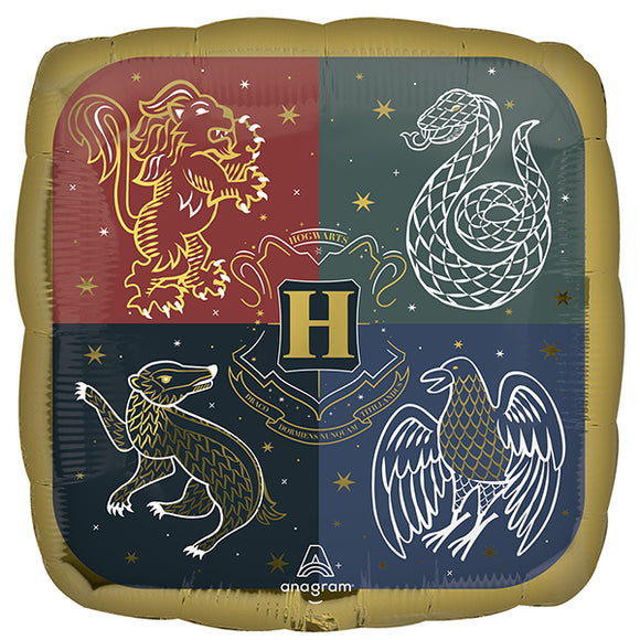 Harry Potter Crest Helium Filled Foil Balloon