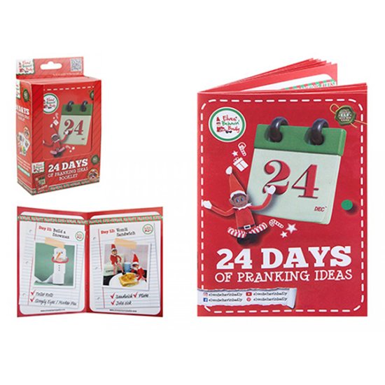 Elf 24 Days Pranking Ideas Booklet