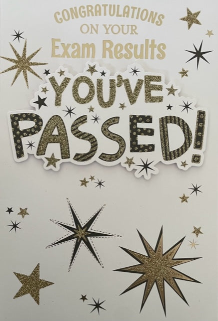 Congratulations On Your Exam Results Greeting Card