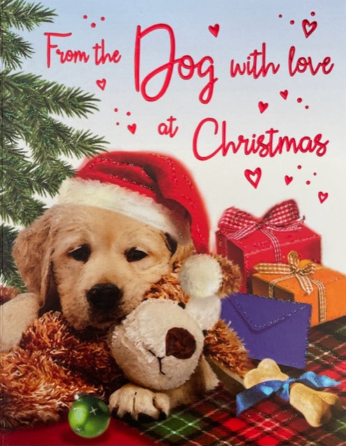 From The Dog Christmas Greeting Card