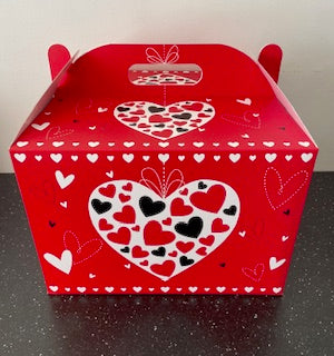 Valentine's Day Helium Filled Foil Balloon In A Box