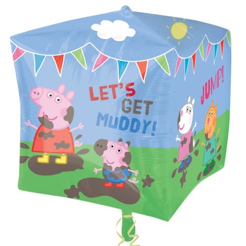 Peppa Pig Cubez Helium Filled Foil Balloon