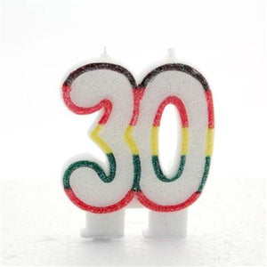 Number Candle Age 30