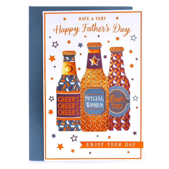 Happy Father's Day Beer Greeting Card
