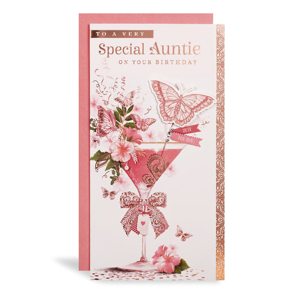To A Very Special Auntie Birthday Greeting Card