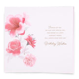 Sending Birthday Wishes Flowers Greeting Card