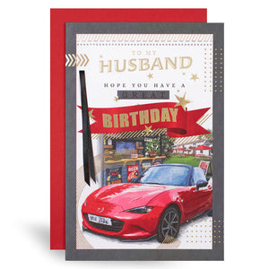 To My Husband Birthday Greeting Card