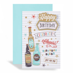 Happy Birthday Cheers Greeting Card