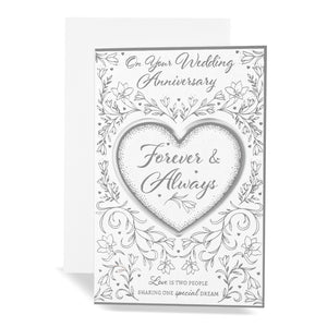 On Your Wedding Anniversary Greeting Card