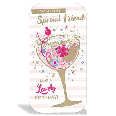 For A Very Special Friend Birthday Greeting Card