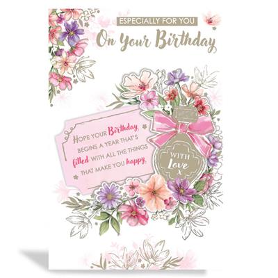Especially For You On Your Birthday Greeting Card