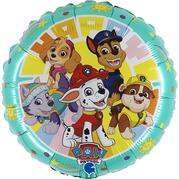 Paw Patrol Double Sided Helium Filled Foil Balloon