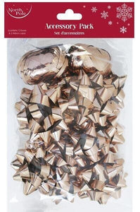 Rose Gold Bows And Ribbon Accessory Pack