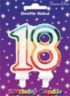 Number Candle Age 18