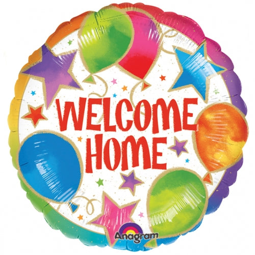 Welcome Home Helium Filled Foil Balloon