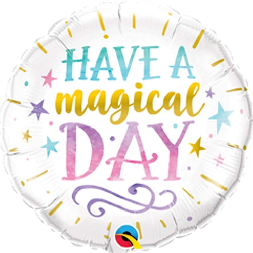 Have A Magical Day Helium Filled Foil Balloon