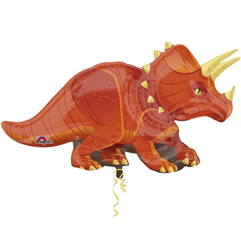 Triceratops Supershape Helium Filled Foil Balloon