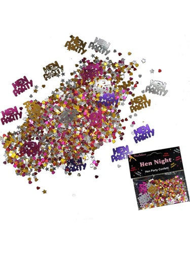 Hen Party Metallic Confetti 14g