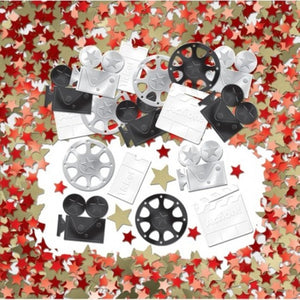 Lights Camera Action Metallic Confetti 14g