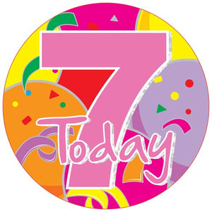 7 Today Jumbo Badge