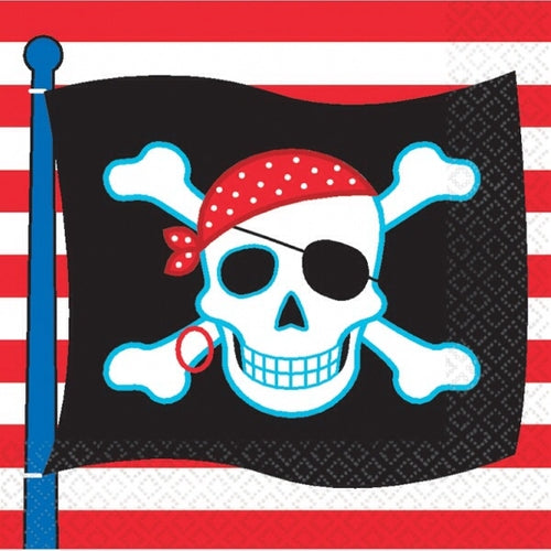 Pirate Party Napkins x20