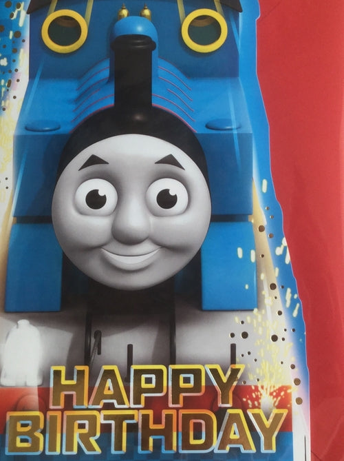 Thomas The Tank Engine Happy Birthday Greeting Card
