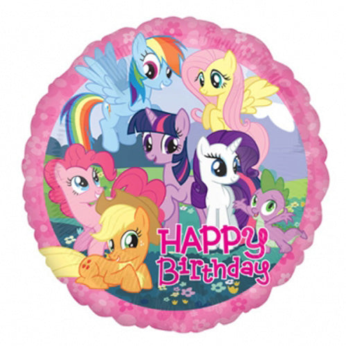 My Little Pony Happy Birthday Helium Filled Foil Balloon