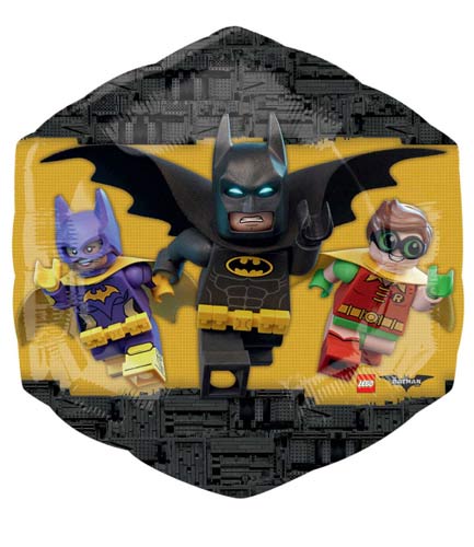 The Lego Batman Movie Supershape Helium Filled Foil Balloon