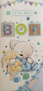 A New Baby Boy Handcrafted Money Wallet