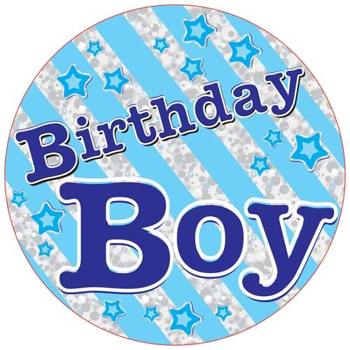 Birthday Boy Jumbo Badge