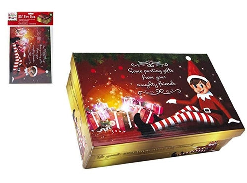 Elf Christmas Eve Large Box
