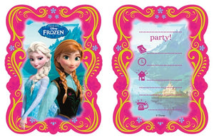 Disney Frozen Invitations And Envelopes (6 Pack)
