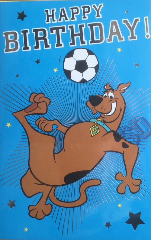 Scooby Doo Happy Birthday Greeting Card