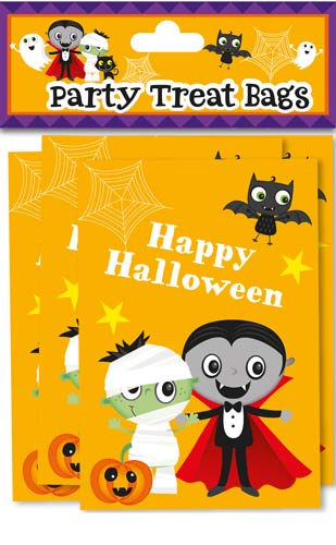 Halloween Party Treat Bags x10