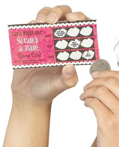 Hen Party / Girls Night Out Scratch Dare Cards