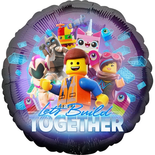 The Lego Movie 2 Helium Filled Foil Balloon