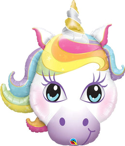 Unicorn Supershape Helium Filled Foil Balloon