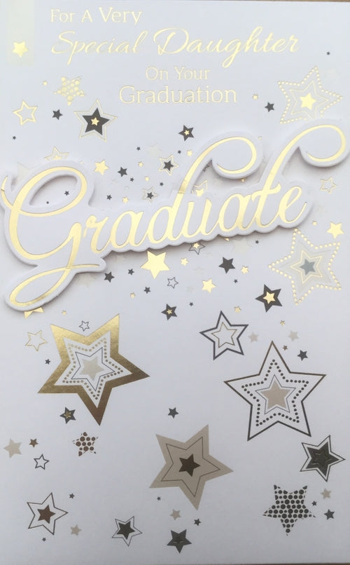 For A Very Special Daughter On Your Graduation Greeting Card