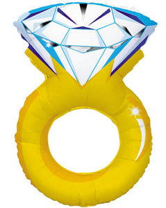 Ring Shape Supershape Helium Filled Foil Balloon